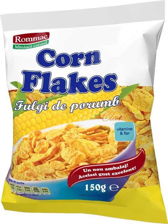 corn flakes 250goffered in 150g, 250g, 500g, 100g plain/sugar
