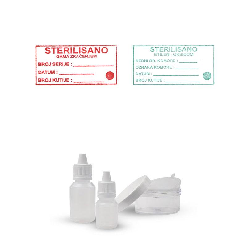 Sterile products containers