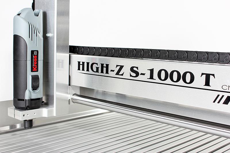 Cnc Frase Fur Holz Kunststoff Metall High Z S 1000 T Mit Verfahrwegen Von 1000 X 600 Mm Cnc Step Gmbh Co Kg Deutschland