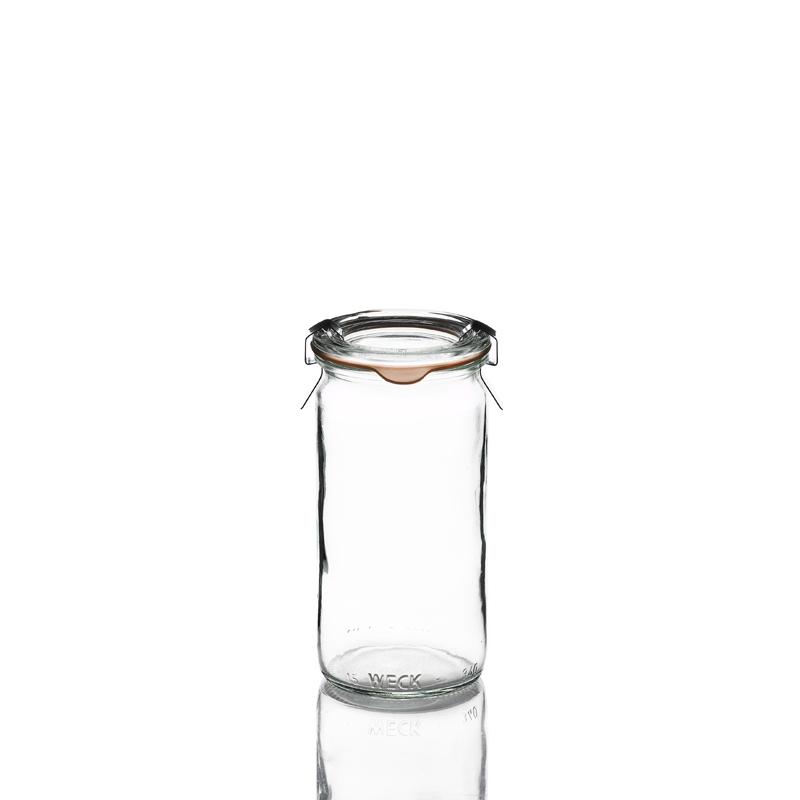 Weck Jars Tube 6 Glass Jars Weck Tube 340ml With Glass Lids And Rubber Rings Clips Not Weck Europe Italy